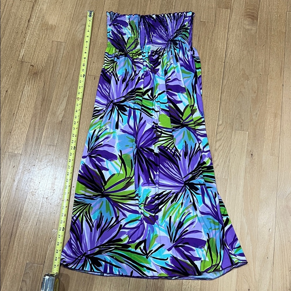 Jordan Taylor Purple and Green Dress
